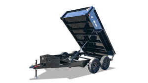 Bwise 5 ft x 10 ft dump trailer, 7K gvwr. DTR510LP-7 stock #0585