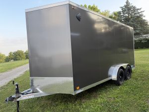 Legend Enclosed Cargo 7.5 ft x 18 ft enclosed trailer, 16'+2', Thunder series w/torsion axles #0199