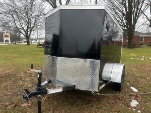 Legend Trailers 5' x 9' Enclosed Trailer, Cyclone steel series