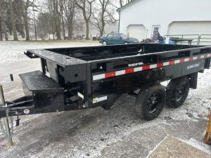 Sure Trac 6ft x 10 ft Dump Trailer, deck over 7K gvwr