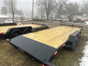 Sure Trac 7ft x 18 ft car Hauler, 10K gvwr [16ft +2 ft]