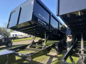 Bwise 7ft x 14 ft dump trailer, high side, 14K gvwr