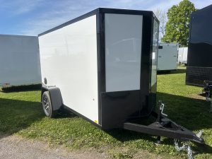 Cargo Express 5 ft x 10 Enclosed EX-DLX Series ,BLACK/BLACK Composite  .080ext- #6004