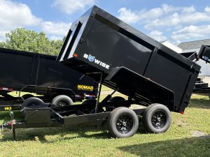 Bwise 6'x12' dump trailer w/44'' high sides #6057