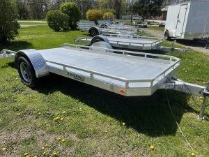 Legend 7 ft x 14 ft aluminum TILT utility trailer #0011 model 7x14TUSA30