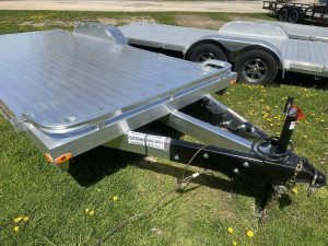 Legend 7ft x18ft aluminum car hauler 7x18ochta35 #4486
