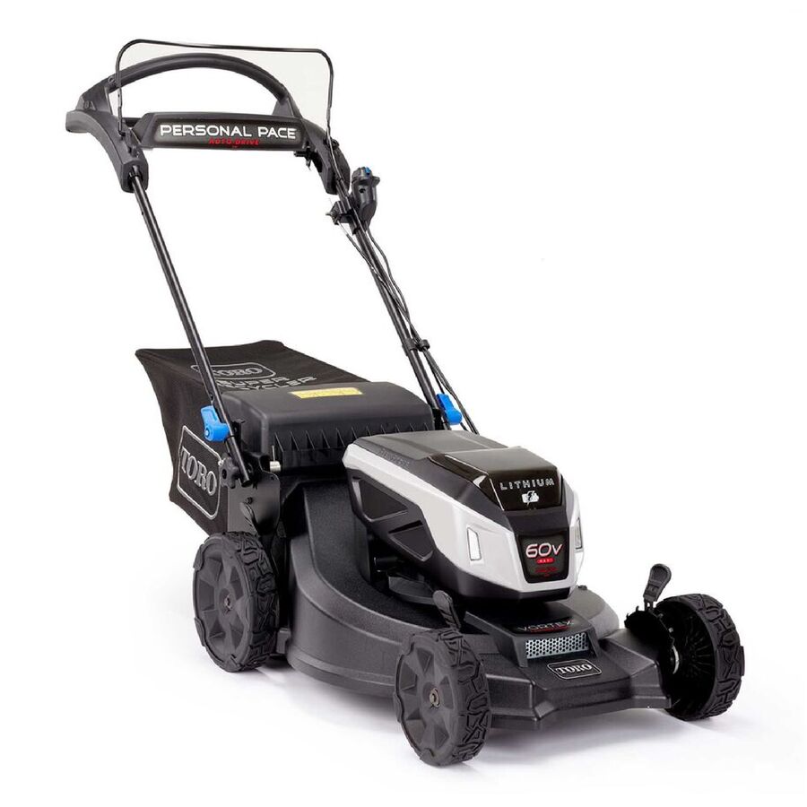 Toro 21568 Super Recycler, 60 V, aluminum deck, Personal Pace