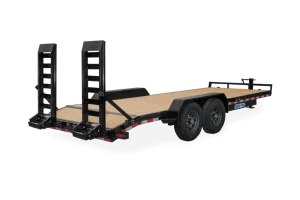 Sure Trac 7ft x 18 ft Equipment trailer , 14K gvwr ,STET8218-140