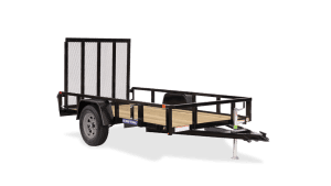 2026 Sure-Trac 6 ft x 10 ft utility trailer, tube top rail, ST7210